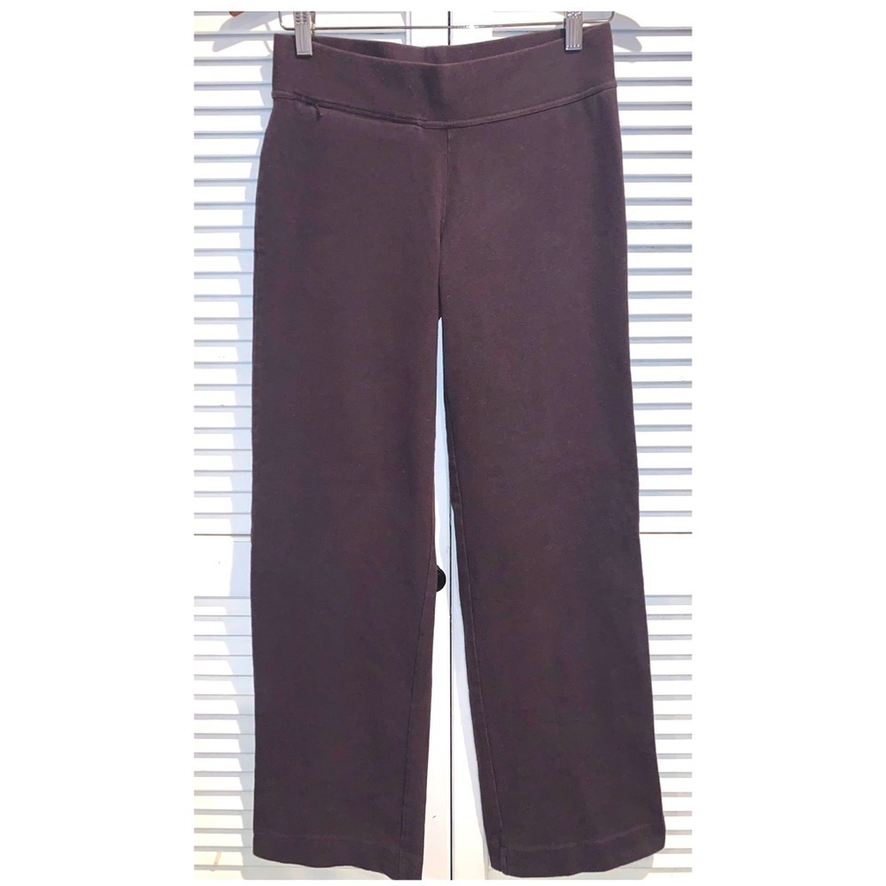 Lands’ end Thick brown sweatpants straight leg women’s size XS